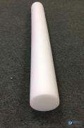 36" white  full round foam roller - 3" diameter   36" white  full round foam roller - 3" diameter