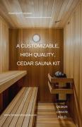  4×6 Cedar Sauna Kit 