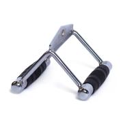 Rubber Grip Double D Handle Cable Attachment   Rubber Grip Double D Handle Cable Attachment