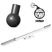 BARBELL BOMB COMBO - INCLUDES OLYMPIC BAR 