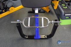  Chrome Steel Tricep Bar with Spin Collar Locks 