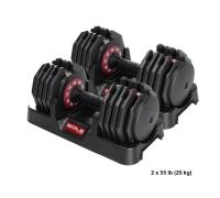 SW155 Adjustable Dumbbell Set (2 x 55lb)   SW155 Adjustable Dumbbell Set (2 x 55lb)